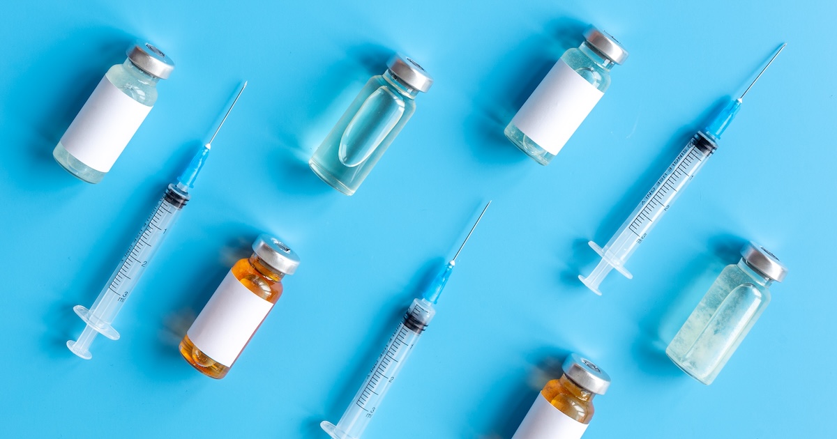 Medical-grade peptide vials and syringes at iCRYO Okatie-Bluffton