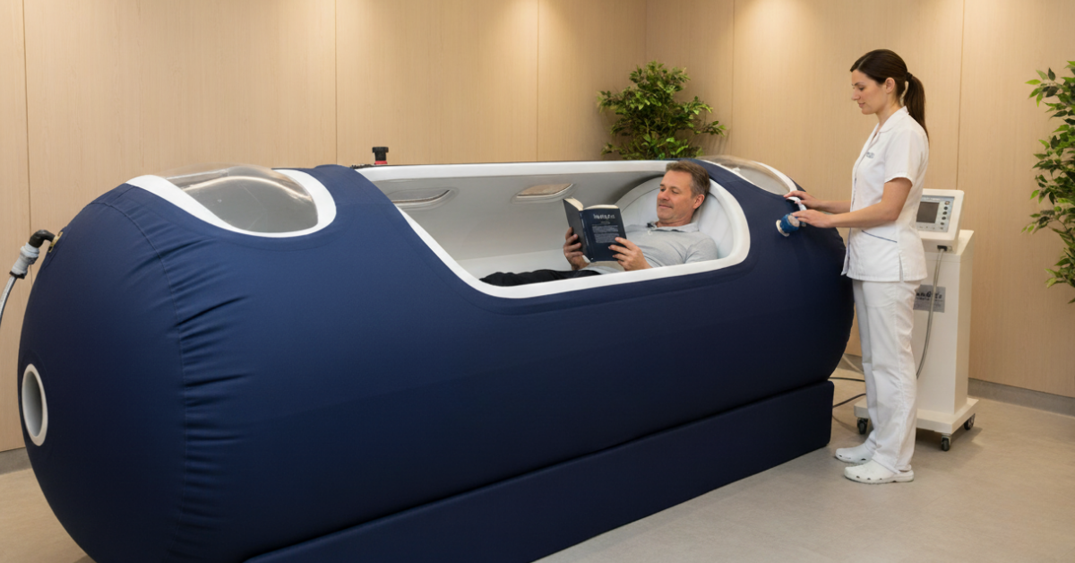 Hyperbaric Oxygen treatment at iCRYO Okatie-Bluffton